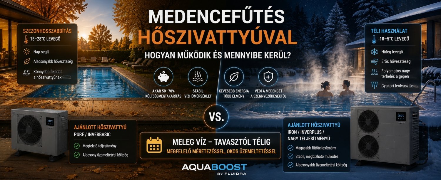 Medencefűtés hőszivattyúval – hogyan működik és mennyibe kerül?