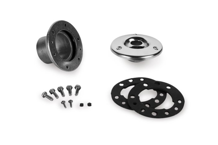 Rozsdamentes befúvó fóliás medencéhez